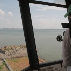 z nakrúcania filmu Piata loď/Little harbour