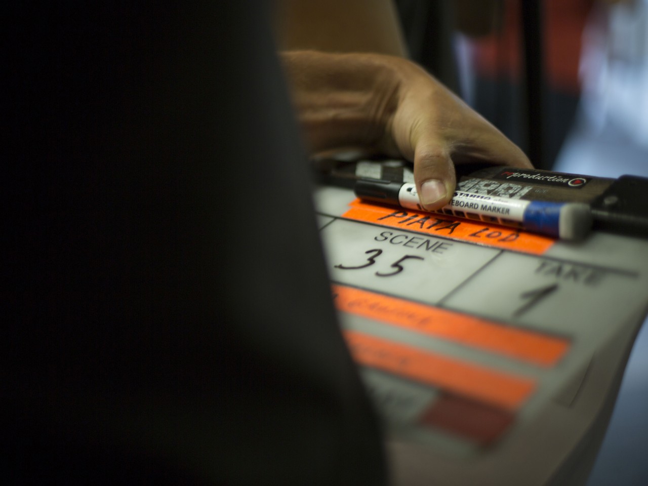 z nakrúcania filmu Piata loď/Little harbour