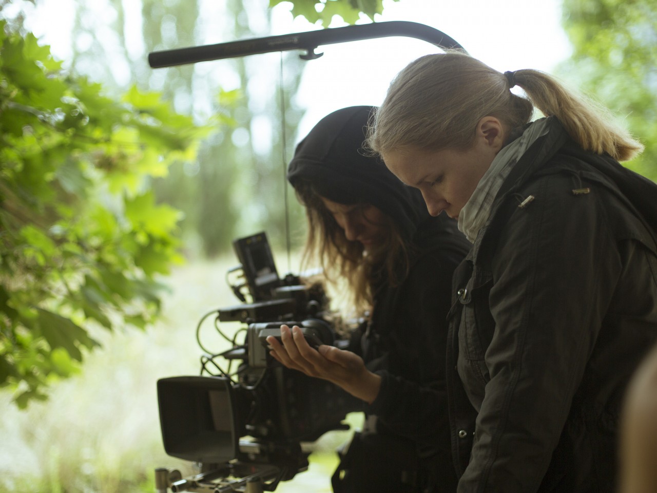 z nakrúcania filmu Piata loď/Little harbour